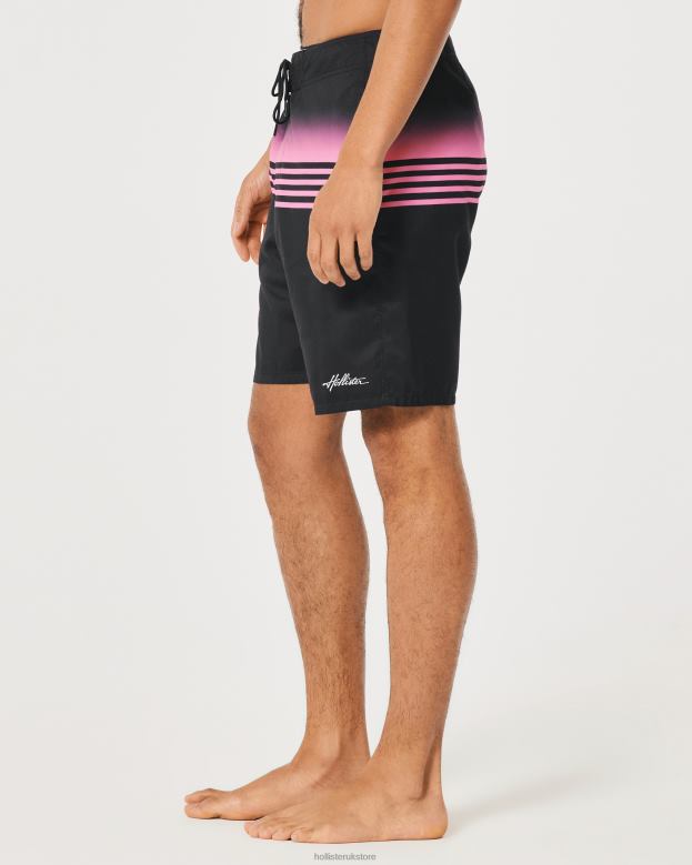 Bottoms Hollister Men Board Shorts 9\\ 488201328 Pink Stripe